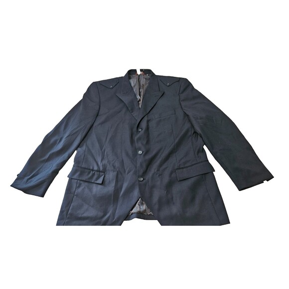 Caravelli Fusion Other - Caravelli Fusion Black Long Sleeves 3 Button Men's Coat Jacket Size 46R